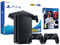 PS4 Slim 500Go Noir Playstation 4 - FIFA 18 + 2 Manettes Dualshock 4