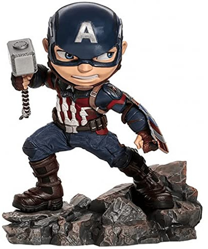 Iron Studios Official Marvel Captain America Endgame Mini Co Figure
