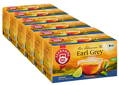 Teekanne Bio Earl Grey, 6er Pack