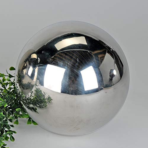 formano Deko Kugel Edelstahl D. 15cm Silber glänzend