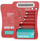 Dlyfull LCD Universal Batterietester für AA AAA C D 9V Digitaler Testgerät für CR123A CR2 CRV3 2CR5 CRP2 Batterie Testgerät für 1,5V und 3V Knopfzellen, Rot