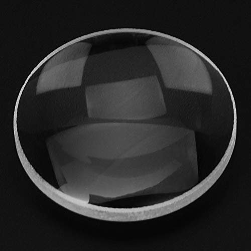 AMONIDA de fête des mères Lentille biconvexe, loupe lentille de loupe à Longueur focale 100 mm, Verre K9 pour étudiant