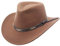 Silver Canyon Santa Fe Cowboyhut aus Wollfilz, Pecan, 3X-Large