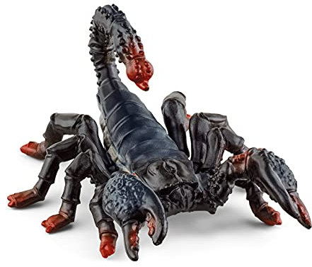 schleich WILD LIFE | Kaiserskorpion 14857 | detailgetreue Tierfiguren | Zoo Spielzeug | tolles Geschenk für Jungen und Mädchen | Deko für Geburtstag | Spielfigur ab 3 Jahren | 7 x 6 x 4 cm