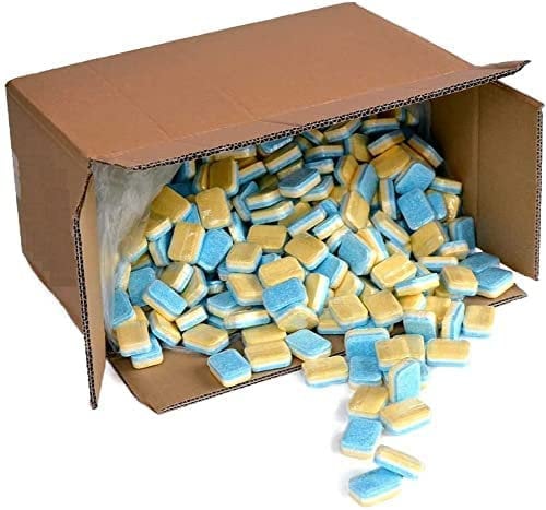 RESCH CLEANIX Spülmaschinentabs ohne Plastik - All in One | 100 Stück (ca 2kg) | Phosphatfrei Tabs | Geschirrspültabs wasserlösliche Folie | Spültabs Spülmaschine