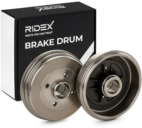 RIDEX 123B0290 2x Bremstrommeln Set Hinten InnenØ203,3mm AußenØ237mm Kompatibel mit RENAULT Clio 3 Schrägheck BR0/1, CR0/1 MODUS/GRAND MODUS F/JP0 CLIO Grandtour KR0/1 Clio 3 Kastenwagen SB, SR