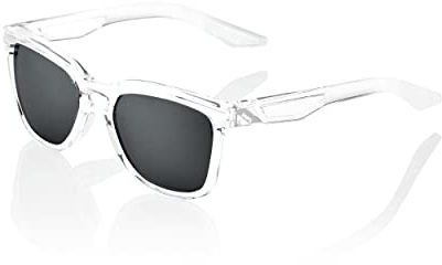 100% GAFAS HUDSON - Polished Crystal Haze - Black Mirror Lens