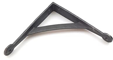 Oakcrafts Coppia di staffe per mensole in ghisa anticata, 175 x 175 mm
