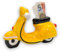 BUSDUGA 4042 Sparkasse Roller Spardose 20x13x11cm Alternative zum Sparschwein Geschenkidee (GELB)