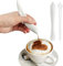 Elektrischer Latte Art Stift, Kaffee Schnitzerei, Gewürzstift für Kaffeekunst, Kuchendekoration Tragbarer Stift Cappuccino Kaffee Schnitzstift Professionelle Backen Gebäck Werkzeuge