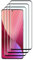 FWKDWHPH 3 Pièces Verre Trempé pour Xiaomi 12/12X,3D Couverture Complète,Anti-Rayures,9H Dureté,sans Bulles,HD Protection DéCran