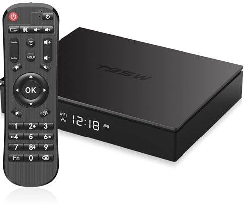 Android 11.0 TV Box 4GB RAM 32GB ROM S905W2 Quad-Core Support 2.4/5GHz WiFi BT5.0 Box Android TV HD 4K HDMI2.1 Smart TV Box Android TV Box
