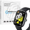 NEWZEROL 4 Pièce Protection D'écran pour Xiaomi Redmi Watch 4 Verre Trempé, Protection Montre Protecteur D'écran [Sans Bulles] [Anti-Rayures]