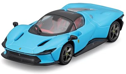 Bburago Ferrari Daytona SP3: Modellauto im Maßstab 1:43, blau (18-36914BL)