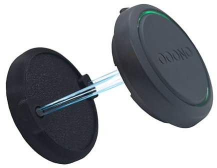 Kstar Magnetische Halterung für OOONO NO2 CO-Driver - Robuste, Selbstklebende Halterung mit magnetischem Halt und 3M Klebepad für eine Flexible Montage. UV- und hitzebeständig. Made in Germany.