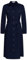 GRACE KARIN Trendy Bluse Hemdkleid Für Damen Frühherbst Gerades Drapiertes Kleid mit Gürtel Marineblau 2XL