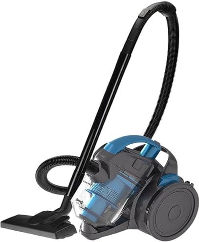 Aspirador cilíndrico sin bolsa, potente aspirador de 2000 W, capacidad de 1,8 litros, aspiradores para el cuidado del suelo, bajo nivel de ruido, limpieza de superficies para uso doméstico, suelo