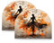 Serviettenhalter Ballerina Uhr Tisch Papier Servietten Halter Acryl Taschentuchspender Küche Esszimmer Party 2 Stück