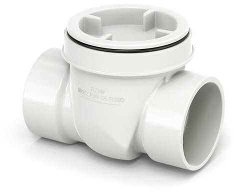 GASHER 10,2 cm PVC Rückflussverhinderungsventil für eine Vielzahl von Entwässerungssystemen