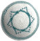Vobumix Handgefertigte Gestrickte Kippa Für Männer, Klassische Jüdische Schädelkappe, Traditionelle Yarmulke-mütze, Runder Kopf, Jerusalem-mütze