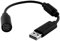 ZGLUZP 1Pc Black Audio USB Breakaway PC Cable Adapter for Xbox 360 Controller RockSmith Real Tone Cable
