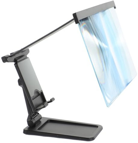 Angoily Handy-bildschirmlupe Für Telefon Faltbarer Und Tragbarer Bildschirmvergrößerer Videoverstärker Für Mobiltelefone