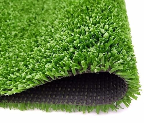 Generico Prato Sintetico 6/8mm Erba Finta Calpestabile per Terrazze, Balconi, Giardini, Aree Gioco e Bordi Piscina (2x25 Metri)