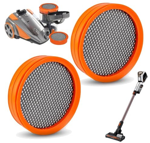 Compatibile con filtri Philips per aspirapolvere, confezione da 2 pezzi, adatto per Philips Fc8009 Fc8081 Fc6723/6725/6727/6728, compatibile con filtri Philips Aspirapolvere diversi modelli Philips