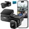 IIWEY L7 4G LTE Dash Cam Front and Inside| 24/7 Parking Monitoring | Real-Time Remote View | Smart Motion Alerts & Cloud Storage | Two-Way Audio, Privacy Mode (32G SD Card & SIM Card Includs)