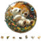 Wooden Puzzles for Adults,Bubble bear Jigsaw Puzzles for Adults, Wooden Puzzle for Family Game and Birthday Gift Idea for Friends (29 * 29cm,200pcs)