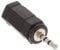 InLine 20139 Adattatore Audio, Spina Jack 2.5 mm a Presa Jack 3.5 mm, Stereo, Nero