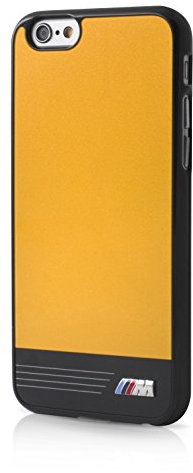 BMW BMHCP6GPYE Sport Schutzhülle für Apple iPhone 6/6S, Glossy Plate gelb