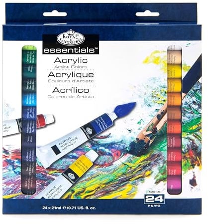 Royal & Langnickel 21ml Acrylic Painting Colour (Pack of 24)