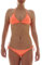 O'Neill, Bikini a Triangolo Donna PW Crochet&YD, Nero (Neon Coral), 5, Coppa C