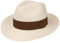 Lipodo Palermo Strohhut (Bogarthut) aus Papierstroh Damen und Herren - Hut mit Ripsband - Sommerhut in Natur - Sonnenhut in S (54-55 cm)-XL (60-61 cm) - Strandhut Frühling/Sommer Natur S (54-55 cm)