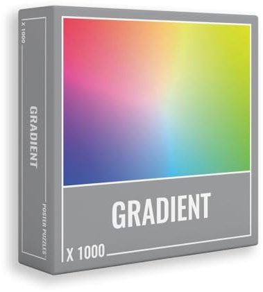 Cloudberries Gradient Puzzle Age 12+: Colourful Puzzles for Adults 1000 Pieces, Jigsaw Puzzles for Adults 1000, Rainbow Puzzle with Fun Colour Gradient, 1000 Piece Jigsaw Puzzles