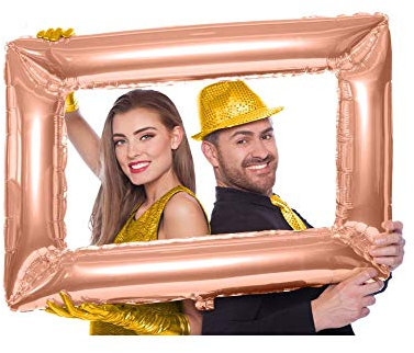 S/Shape Frame Rose Gold 85x60cm