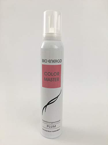 Bio Energo Color Master Farbtönungsschaum - Plum/Pflaume - 200 ml - Made in Germany