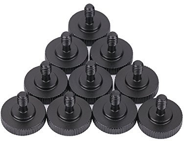 VBESTLIFE 10 stücke Schraube Adapter, 1 / 4in Conversion Adapter Männlich zu Weiblich Geeignet für Dual Kamera L-förmige Flash Mount.