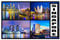 Singapore - Asia - Post Card Style Fridge Magnet - Large Size (7cm x 4.5cm) - Gift Idea - Tourism