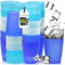 idea-station NEO Plastikbecher 30 x 250 ml - ice-edition - bruchsichere Trinkbecher Kinder - wiederverwendbare Becher aus Plastik - perfekt für Party, Outdoor, Camping