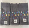 Riggs 100% Cotton 3 Pack Colourful Sheep Design Kitchen Hand Tea Towels in Charcoal
