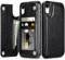 Coolden for iPhone XR Case with Card Holder Wallet Shockproof Case Cover Flip Folio Soft PU Leather Magnetic Closure Protective Case Cover for iPhone XR 6.1 inch (Black)