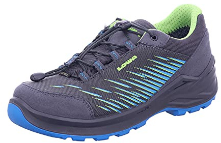 LOWA Halbschuh ZIRROX GTX LO JUNIOR anthrazit/türkis, 24
