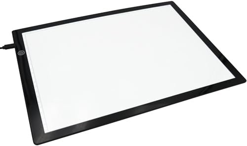 GO MANGA GM42551 Besonders dünner Leuchttisch, LED, A3