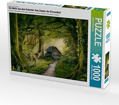 CALVENDO Puzzle EIN Motiv aus dem Kalender Vom Zauber der Einsamkeit | 1000 Teile Lege-Größe 64 x 48 cm Foto-Puzzle für glückliche Stunden