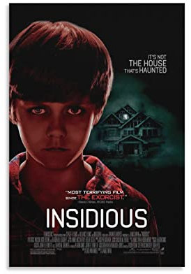 Filmposter Insidious Horror, Leinwand-Kunst, Poster und Wandkunst, modernes Familienschlafzimmerdekor, Poster, 40 x 60 cm