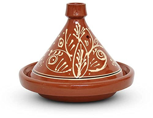 Tajine marocain avec motif cône Ø 30 x 22 cm | Safaary