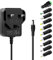 Aclorol 12V DC Power Adapter 12V 1A 12W ac/dc Power Supply Adapter 100-240V AC to 12V DC Adaptor Converter Wall Plug for LED Strip Router Camera Monitor TV Box Printer with 10 Tips Connector UL Listed