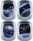 KAIRNE 3D Planet Wandtattoo,Astronaut Wandtattoo für Kinderzimmer Jungen,3D Bullauge Wandsticker,Weltall Wandaufkleber Jugendzimmer,Galaxis Universum Wandbild für Schlafzimmer Teenager Wohnzimmer Deko